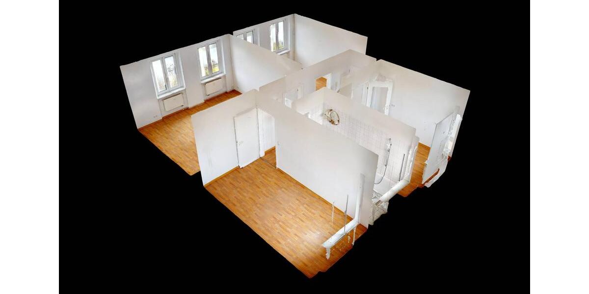 Etagenwohnung Wittenberg Lutherstadt - 3 Zimmer, 65 m&sup2;, 389&euro; | Angebot:25882154