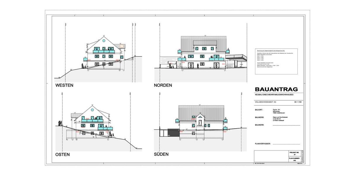 Erdgeschoßwohnung Grafenhausen - 3 Zimmer, 88 m&sup2;, 883&euro; | Angebot:25327877