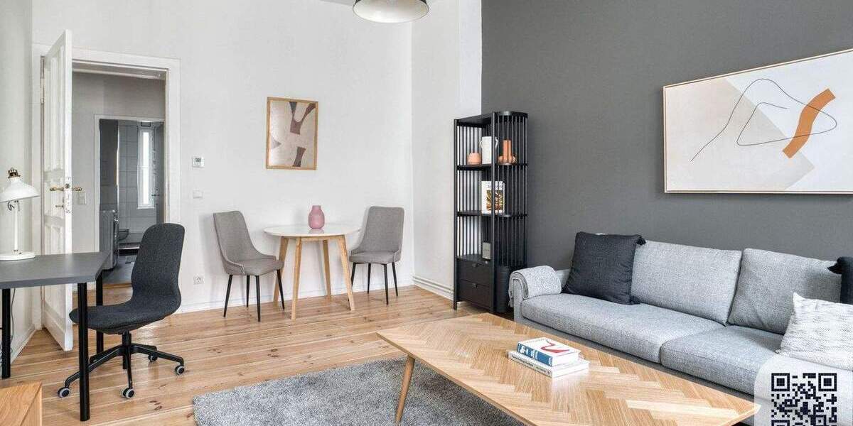 Etagenwohnung Berlin Neukölln - 2 Zimmer, 52 m&sup2;, 1.450&euro; | Angebot:26714386