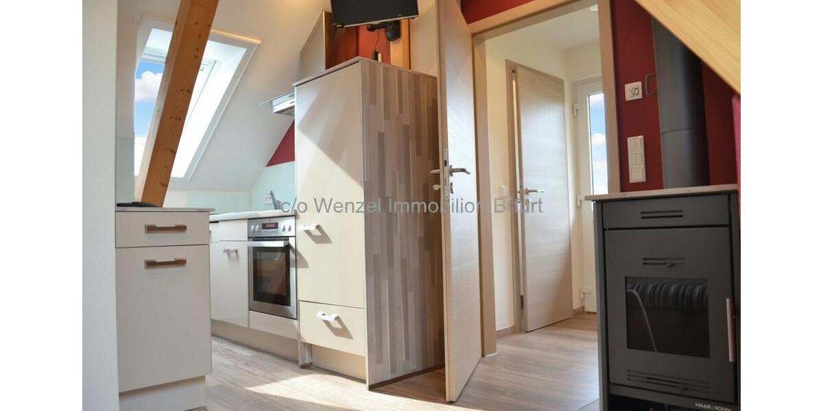 Dachgeschoßwohnung Bad Sulza - 1 Zimmer, 30 m&sup2;, 450&euro; | Angebot:26442703