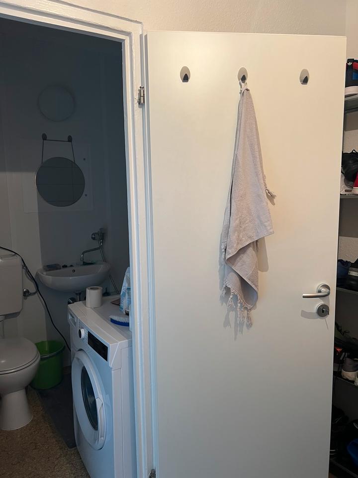 1-Zi Wohnung voll möbliert mit Balkon in Zentrum