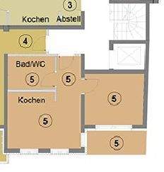 Etagenwohnung Gotha Gotha Nord - 2 Zimmer, 40 m&sup2;, 520&euro; | Angebot:25702538