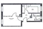 Etagenwohnung Dresden Briesnitz - 2 Zimmer, 43 m&sup2;, 360&euro; | Angebot:26731039