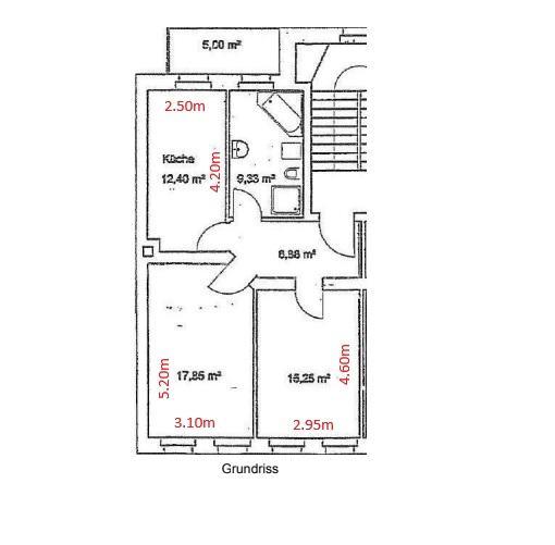 MöbliertFurnished 2-Zimmer Wohnung mit Balkon in Leipzig max. 4 Personen zimmer
