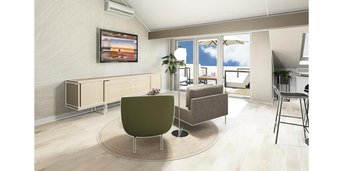 Etagenwohnung Saarbrücken Neue Bremm - 2 Zimmer, 50 m&sup2;, 750&euro; | Angebot:24711673