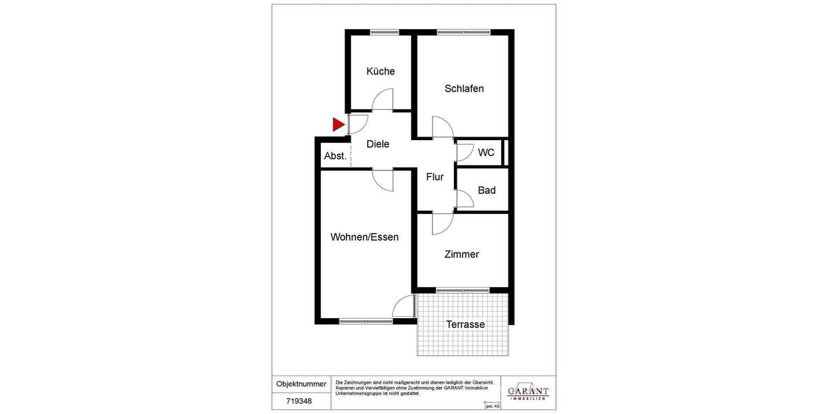 Etagenwohnung Heilbronn Kernstadt - 3 Zimmer, 76 m&sup2;, 1.140&euro; | Angebot:25682735