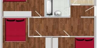 Dachgeschoßwohnung Berlin Treptow-Köpenick - 3 Zimmer, 70 m&sup2;, 1.650&euro; | Angebot:26253524