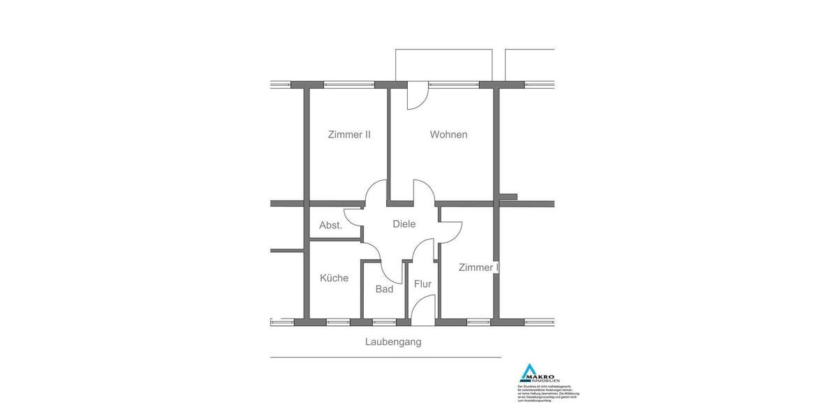 Etagenwohnung Elmshorn - 2 Zimmer, 67 m&sup2;, 882&euro; | Angebot:24862086