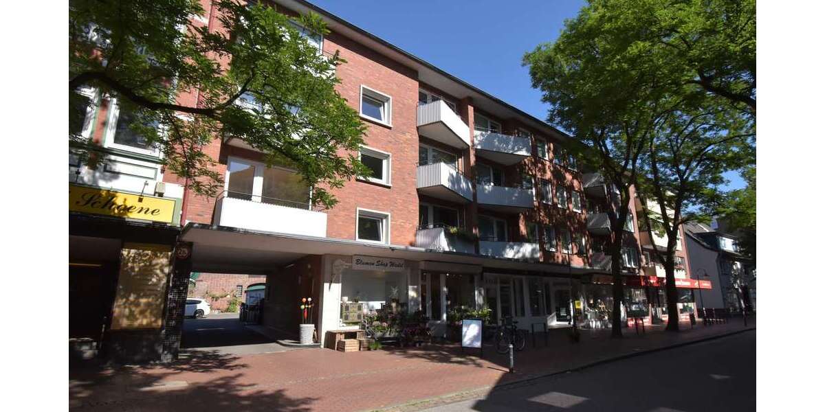 Etagenwohnung Wedel - 2.5 Zimmer, 53 m&sup2;, 630&euro; | Angebot:27029016