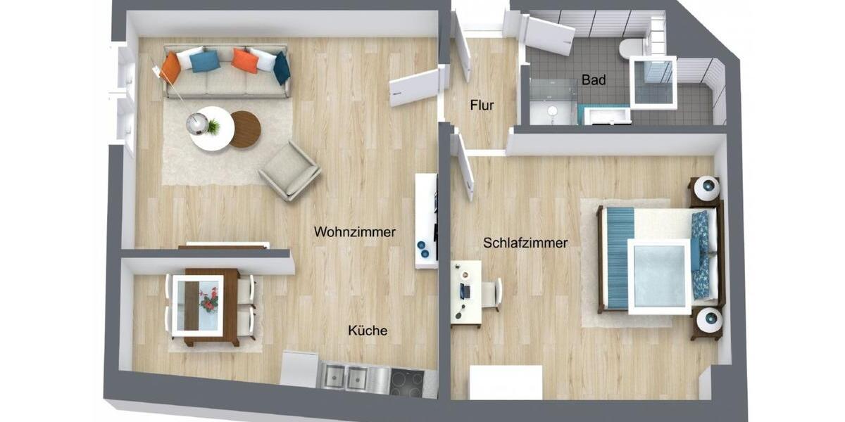 2 Zimmerwohnung in Zentrum von Wurzen 2 zimmer