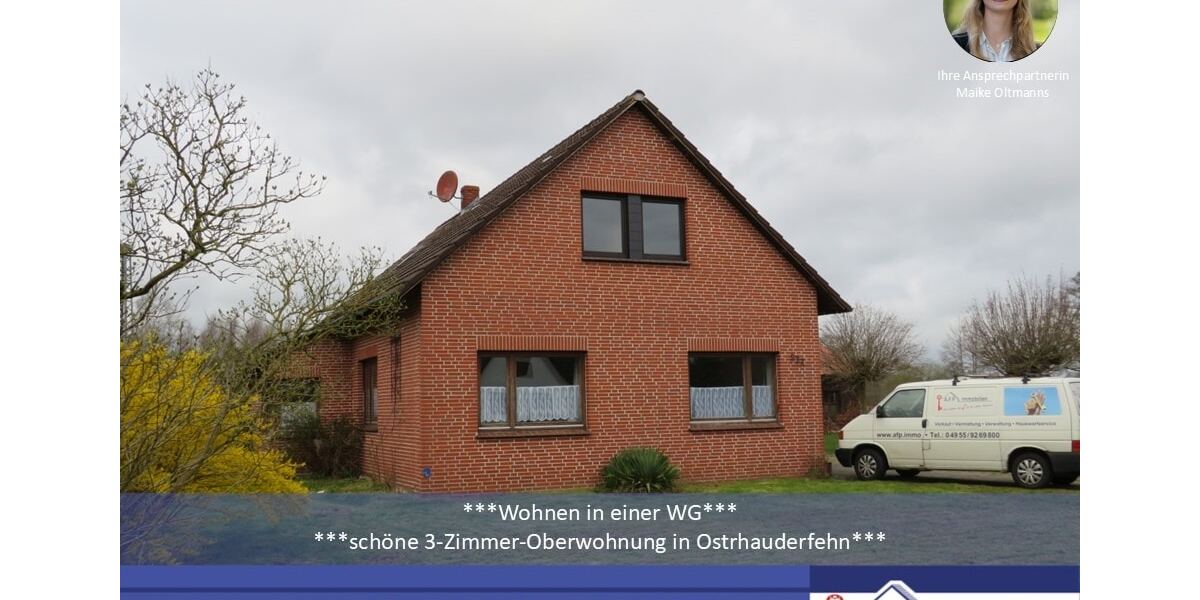 ***Gemütliche 3-Zimmer-Wohnung in Ostrhauderfehn*** 3 zimmer
