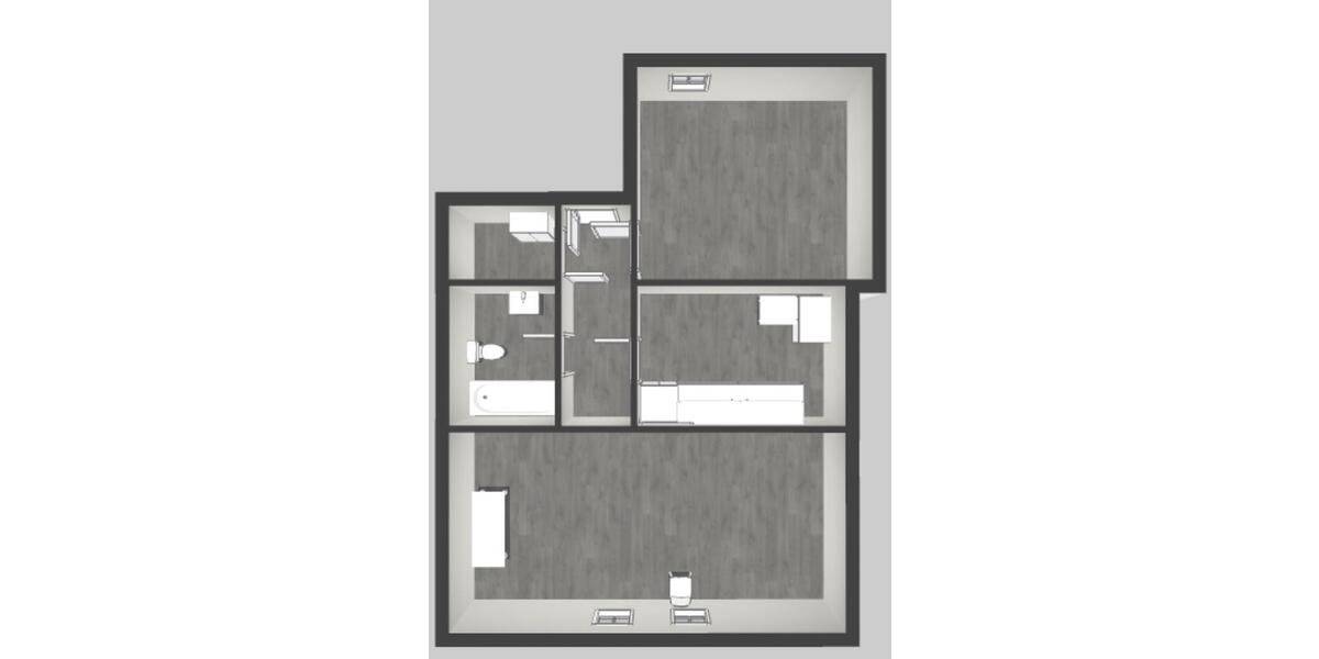 Dachgeschoßwohnung Hundsangen - 2 Zimmer, 65 m&sup2;, 500&euro; | Angebot:26321148