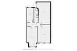 3-Zimmer-Wohnung mit kleiner Küche zu vermieten