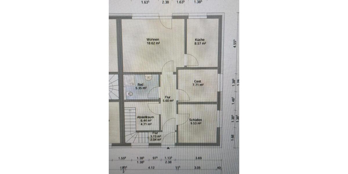 Erdgeschoßwohnung Kutenholz - 3 Zimmer, 66 m&sup2;, 690&euro; | Angebot:26633445