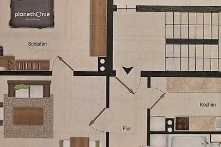 2-Raum-Wohnung in Lengenfeld zimmer