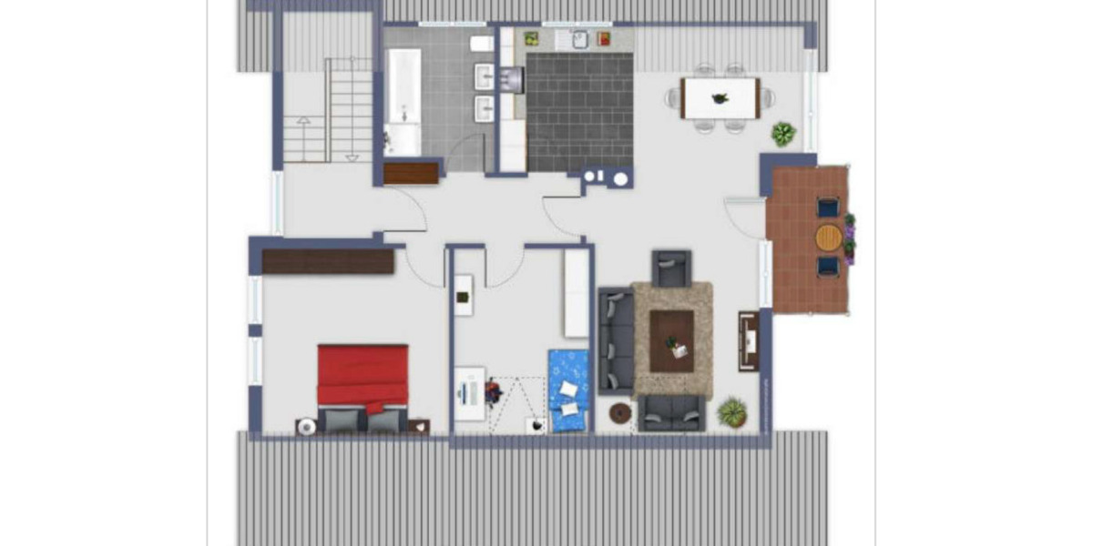 Dachgeschoßwohnung Hüttlingen - 3 Zimmer, 85 m&sup2;, 900&euro; | Angebot:24982608