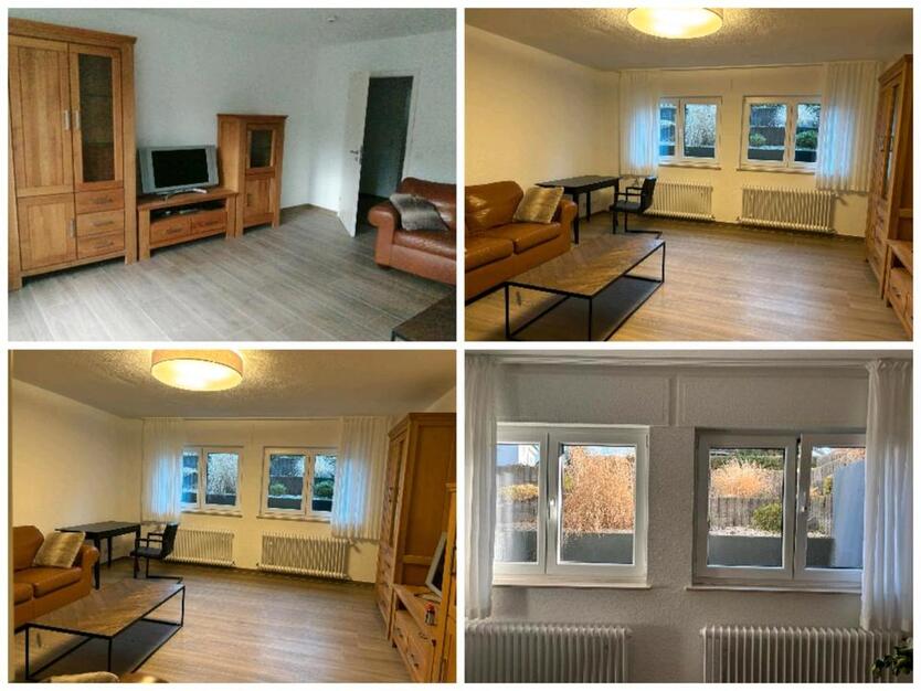 80 qm Souterrain Wohnung voll Möbliert für Single oder Paar