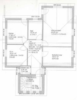 Etagenwohnung Oldendorf - 3 Zimmer, 130 m&sup2;, 775&euro; | Angebot:25150479