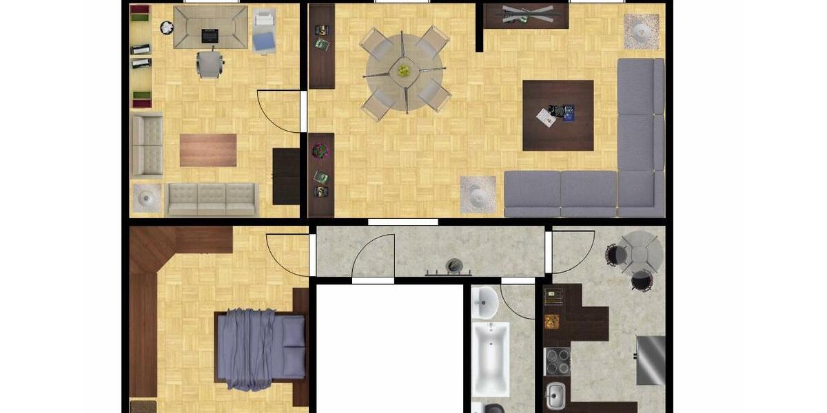 Dachgeschoßwohnung Essen Stadtbezirk IV - 3 Zimmer, 90 m&sup2;, 990&euro; | Angebot:26586367