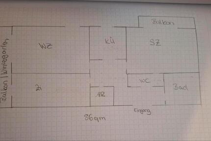 Wohnung Bayreuth City - 3 Zimmer, 86 m&sup2;, 1.300&euro; | Angebot:24755453