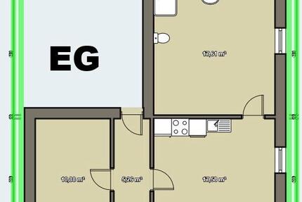 Wohnung Kreuztal - 2 Zimmer, 55 m&sup2;, 465&euro; | Angebot:26288134