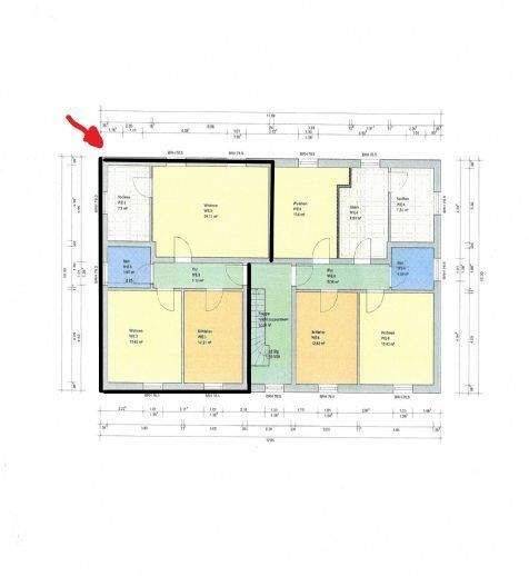 Etagenwohnung Schkopau Korbetha - 3 Zimmer, 68 m&sup2;, 550&euro; | Angebot:26799317