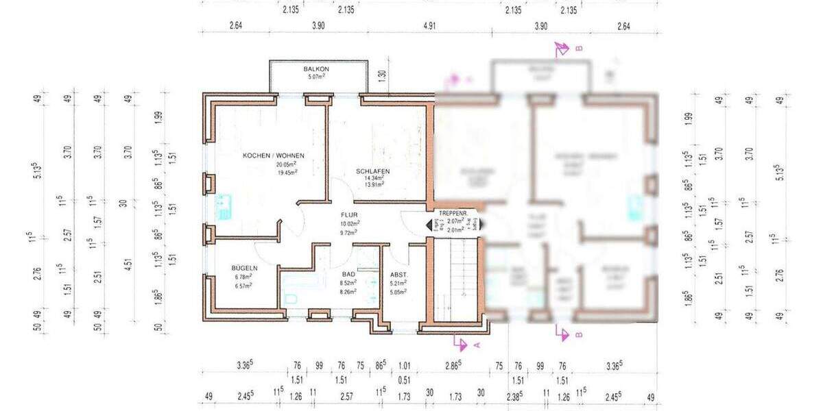 Etagenwohnung Dollern - 2 Zimmer, 65 m&sup2;, 990&euro; | Angebot:24555698