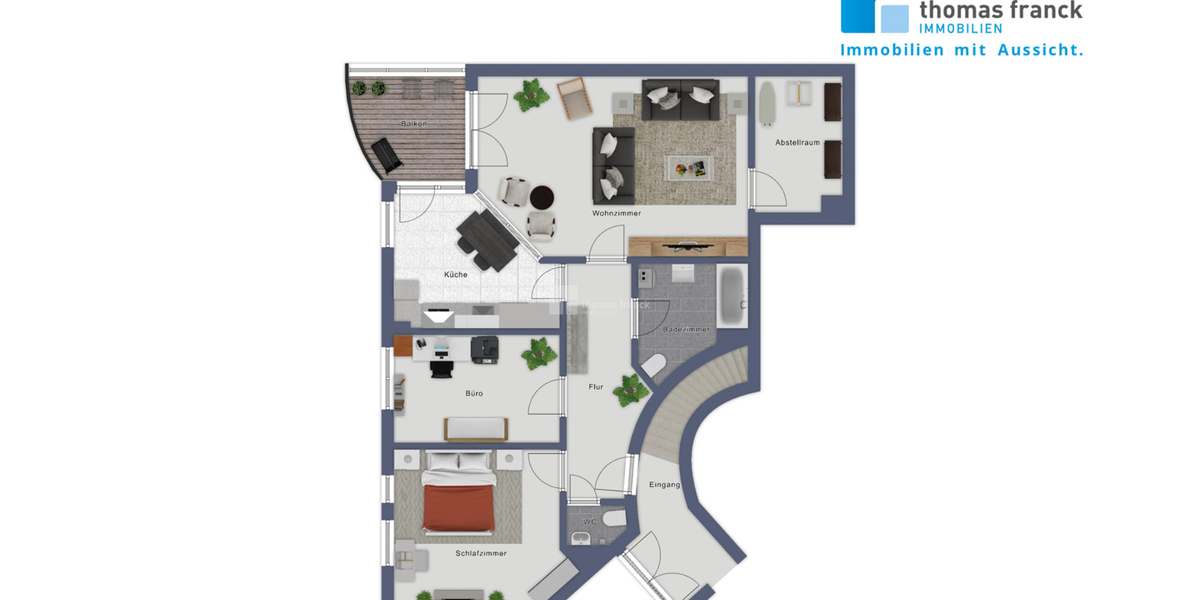 Repräsentatives Wohnen am Schlossgarten: Frisch renoviert & voller Wärme - Etagenwohnung Schwerin Feldstadt | Angebot:25637385