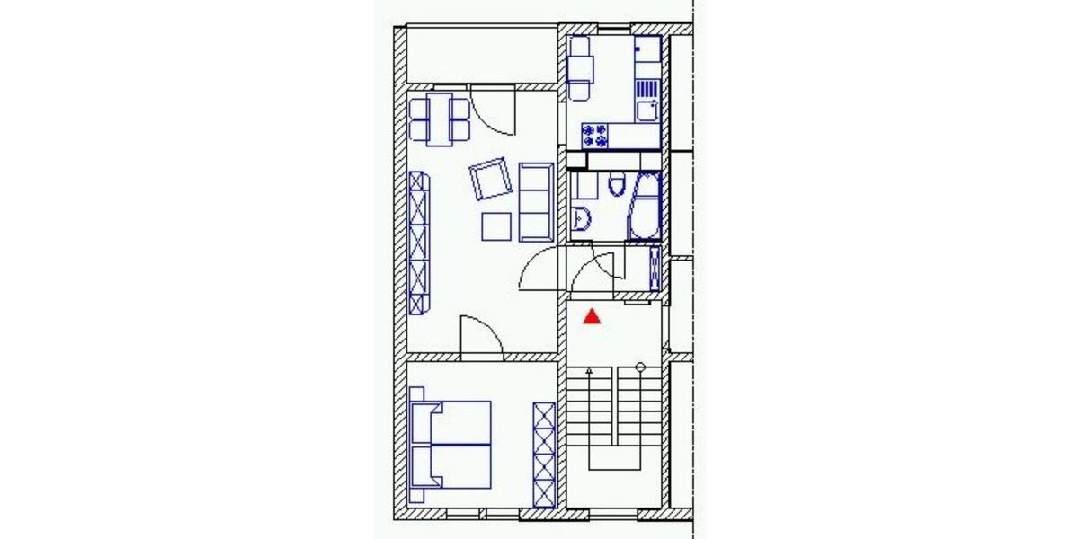 Etagenwohnung Großolbersdorf - 2 Zimmer, 46 m&sup2;, 230&euro; | Angebot:23764645