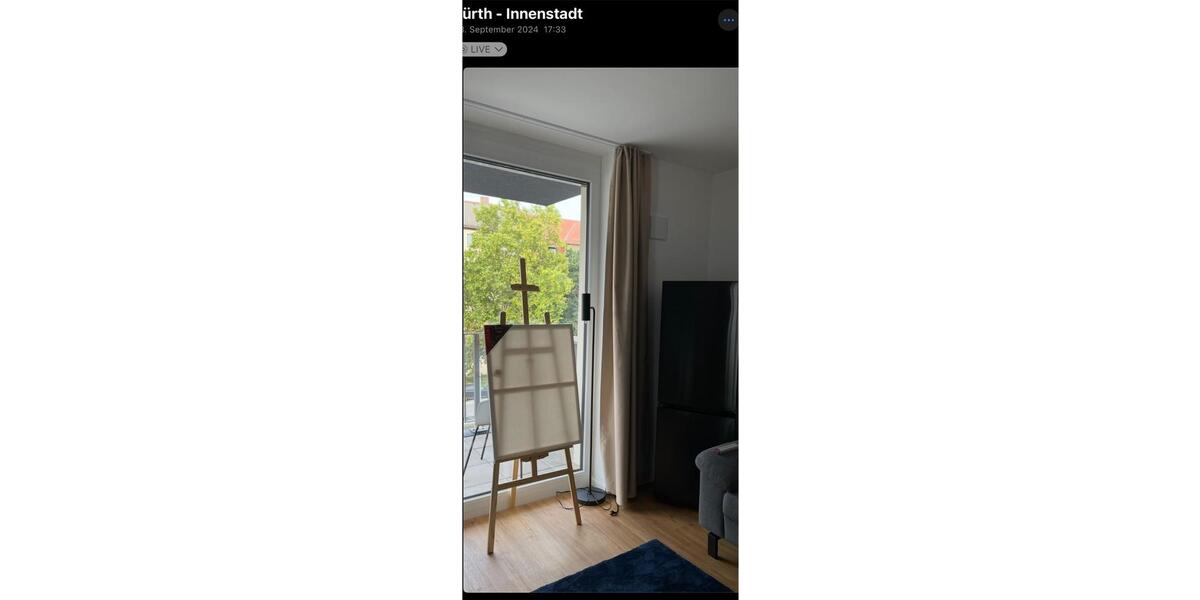 Etagenwohnung Fürth Altstadt - 1 Zimmer, 52 m&sup2;, 850&euro; | Angebot:26087666