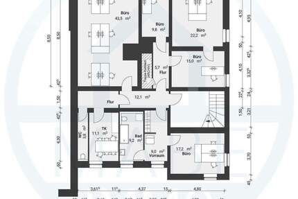 Gewerbeobjekt Grimma Großbardau - 7 Zimmer, 158 m&sup2;, 870&euro; | Angebot:26595115