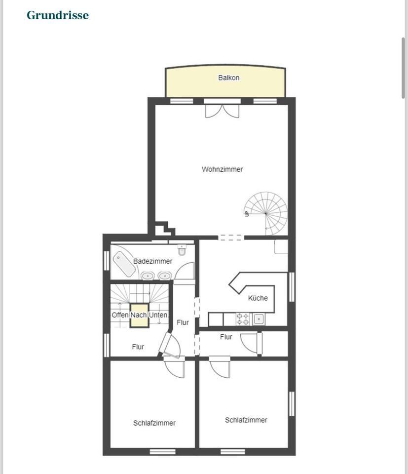 Maisonette Wohnung 120qm in der Kernstadt von Nidda