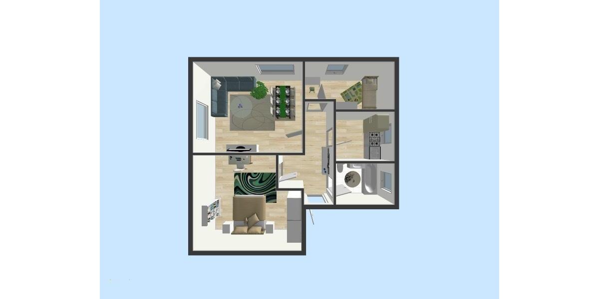 Etagenwohnung Waldbröl - 3 Zimmer, 75 m&sup2;, 880&euro; | Angebot:24756610