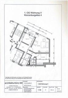 Etagenwohnung Dortmund Gartenstadt - 3 Zimmer, 80 m&sup2;, 1.250&euro; | Angebot:25991537