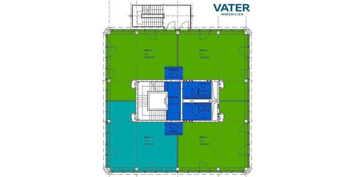 Gewerbeobjekt Wedel - 1 Zimmer, 76 m&sup2;, 1.300&euro; | Angebot:24904581