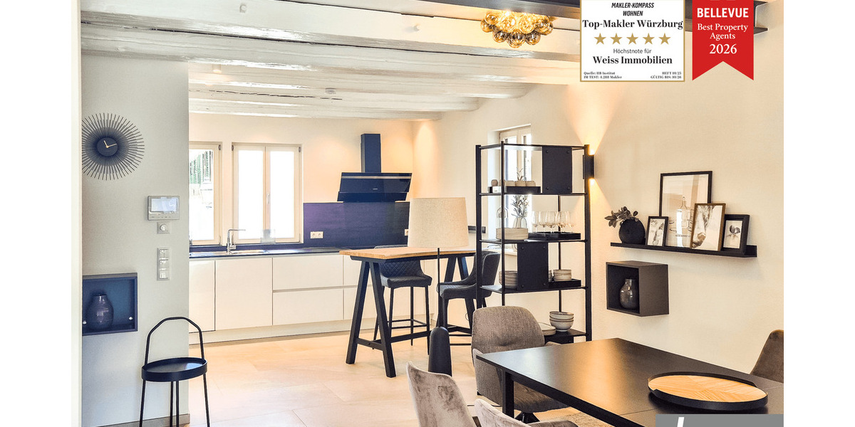 Mehrfamilienhaus, Wohnhaus Frickenhausen am Main - 3 Zimmer, 125 m&sup2;, 1.490&euro; | Angebot:26475835