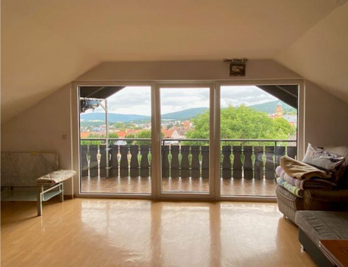 Dachgeschoßwohnung Mönchberg - 2 Zimmer, 66 m&sup2;, 450&euro; | Angebot:26686950