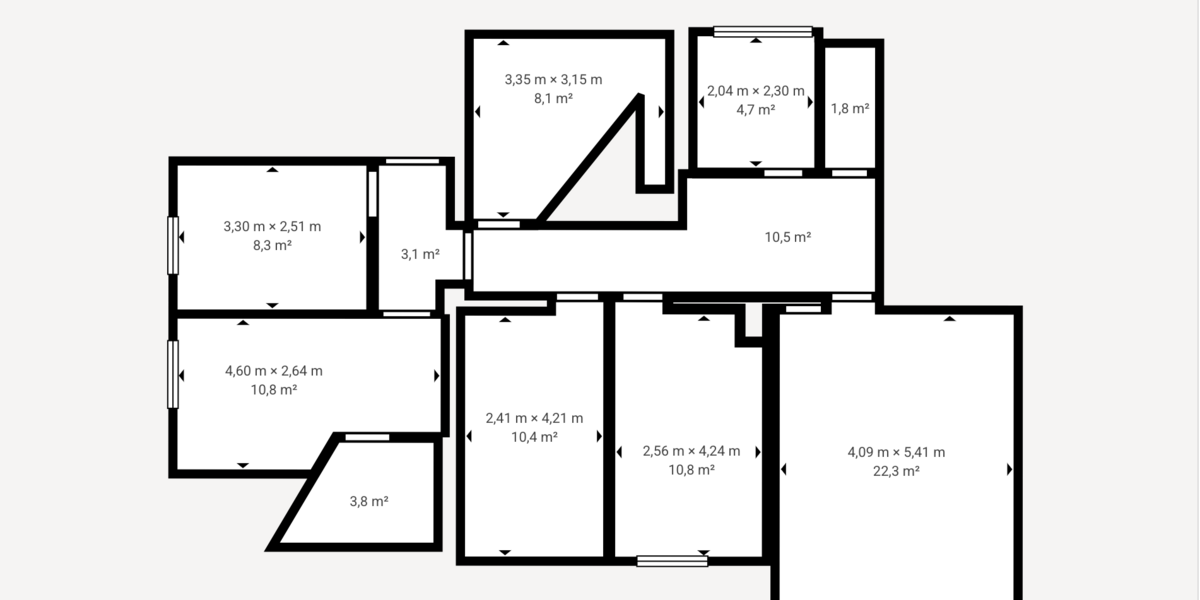 Etagenwohnung Wörth am Rhein - 5 Zimmer, 98 m&sup2;, 1.275&euro; | Angebot:26111560