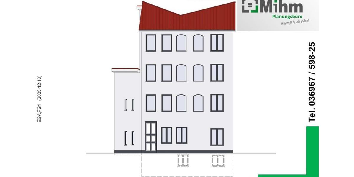 Erdgeschoßwohnung Eisenach - 3 Zimmer, 79 m&sup2;, 608&euro; | Angebot:24440561