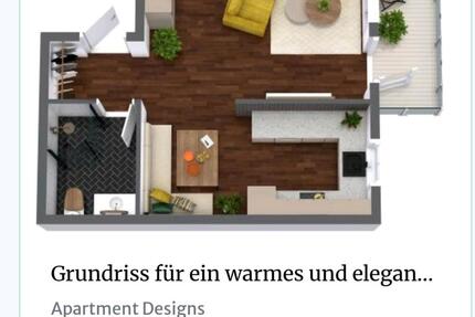 Wohnung Homburg - 1 Zimmer, 39 m&sup2;, 480&euro; | Angebot:25163690