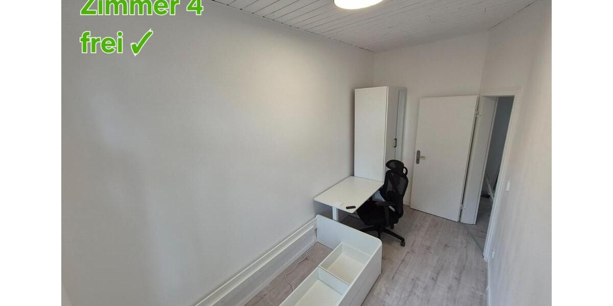 WG Zimmer in 4er WG. Voll möbliert. Renoviert 4 zimmer