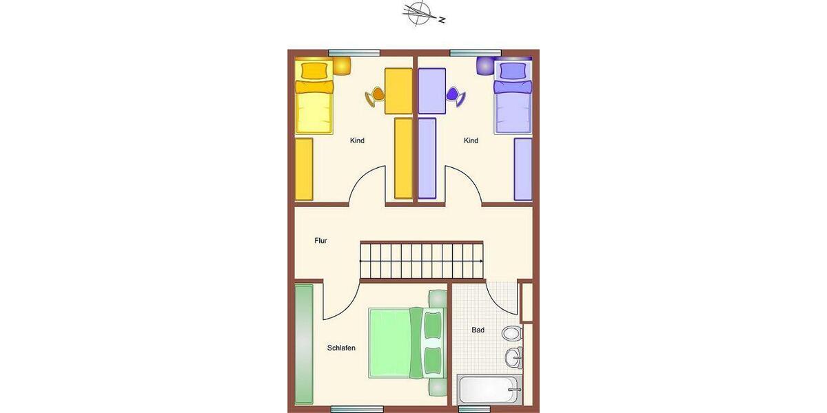 Maisonettenwohnung Saarbrücken St. Arnual - 4 Zimmer, 93 m&sup2;, 845&euro; | Angebot:26561417