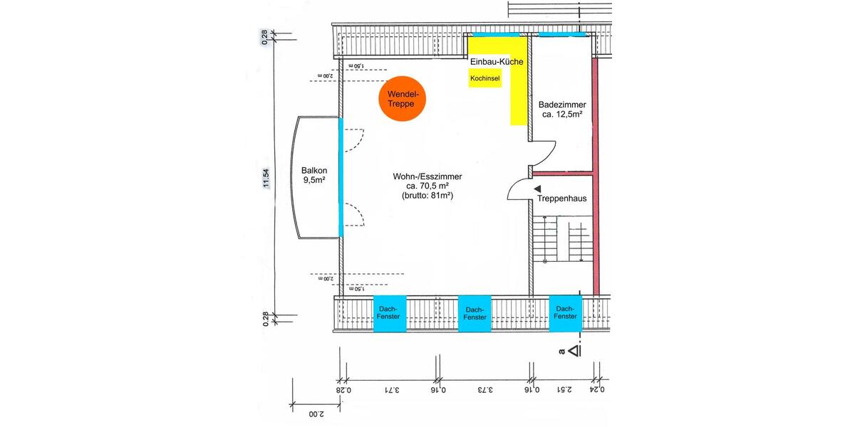 Maisonettenwohnung Haigerloch - 4 Zimmer, 142 m&sup2;, 1.100&euro; | Angebot:26633812