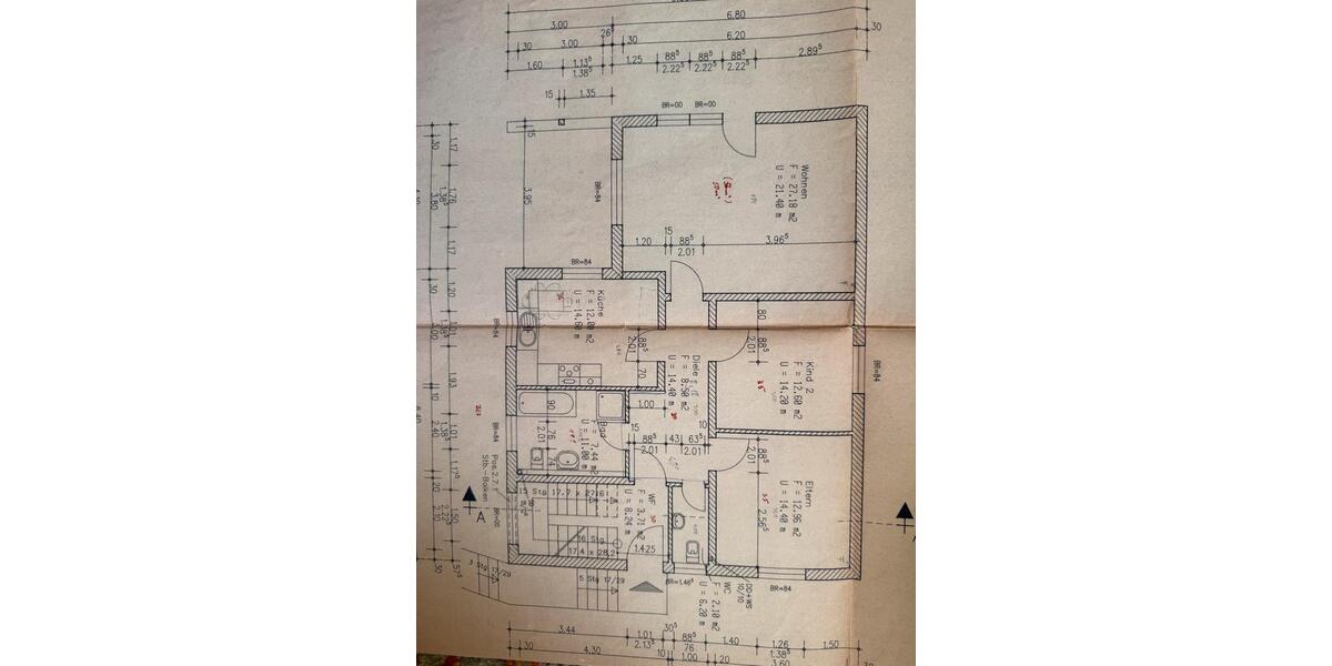 Erdgeschoßwohnung Heilbad Heiligenstadt - 3 Zimmer, 86 m&sup2;, 500&euro; | Angebot:26225824