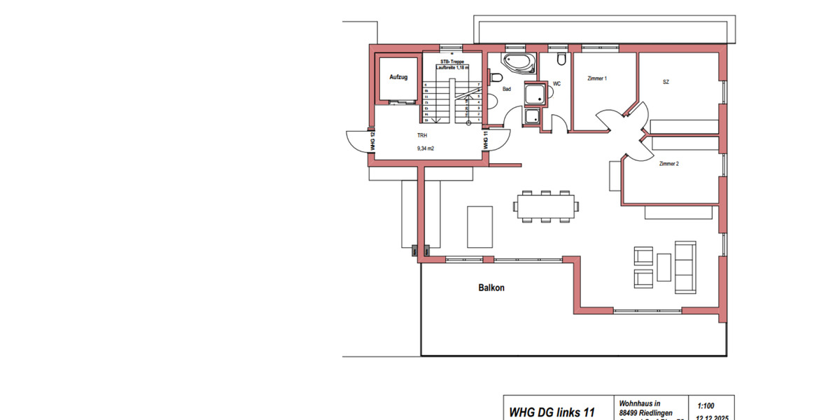 Einfamilienhaus Riedlingen - 4.5 Zimmer, 125 m&sup2;, 1.425&euro; | Angebot:25795442