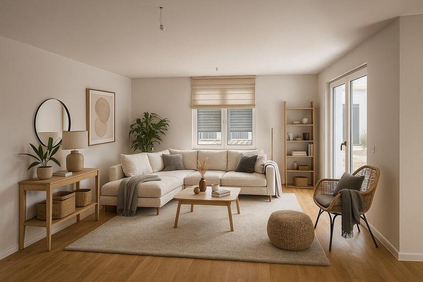 Neubau - Erstbezug, 2 Zimmer mit eigenem Garten
