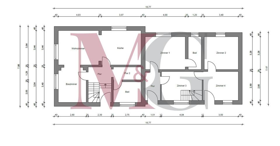 Einfamilienhaus Wilhelmshaven Aldenburg - 9 Zimmer, 227 m&sup2;, 1.600&euro; | Angebot:25843573