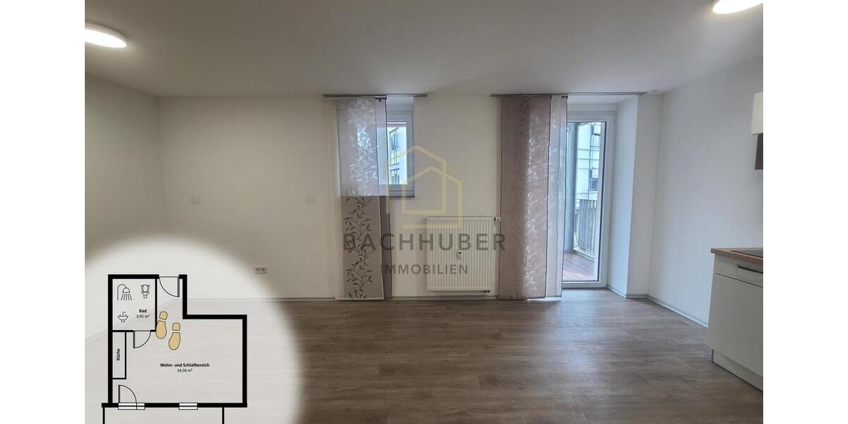 Etagenwohnung Nabburg - 1 Zimmer, 30 m&sup2;, 465&euro; | Angebot:23908253
