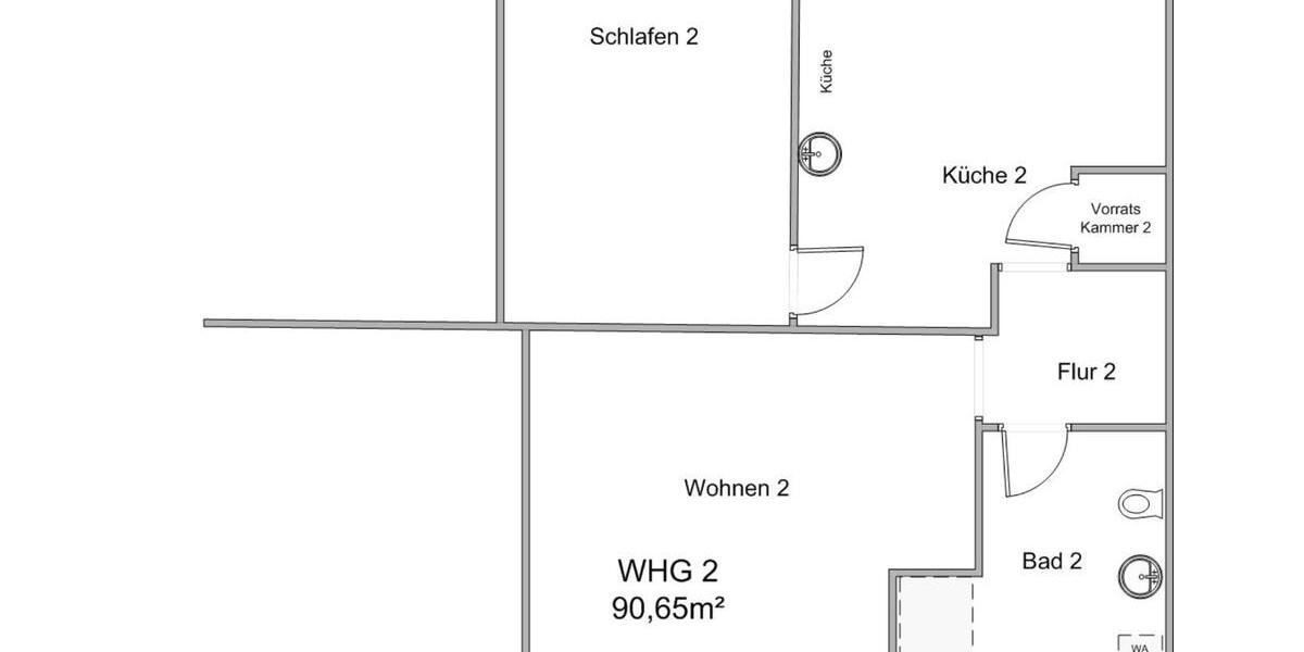 Zu Vermieten eine Sanierte 2 Zimmer Wohnung in Hungen- Nonnenroth 2 zimmer