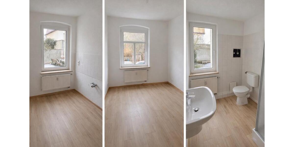 Renovierte 2‑Raum‑Wohnung im Grünen – Schmölln, Privatstraße 2 zimmer